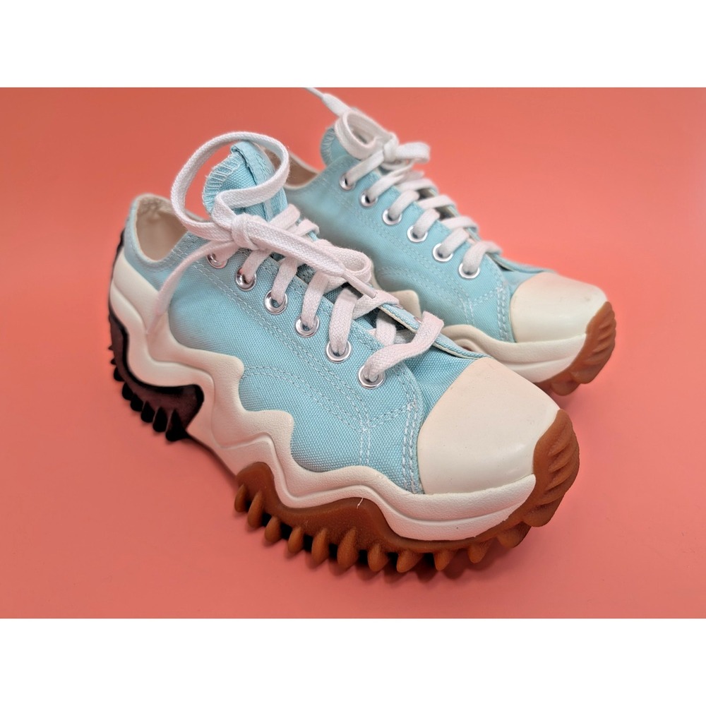 Converse Women's Run Star Motion Platform Low sneakers: Size 6.5 Aqua Green